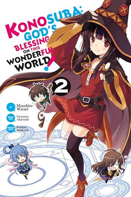 Konosuba God Blessing Wonderful World Vol 02 - BRAND NEW CONDITION Manga - The Mage's Emporium Thank You For Checking Out Our Listing! Let Us Know If You Have Any Questions! Used English Manga Japanese Style Comic Book