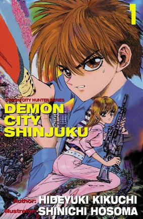 Demon City Shinjuku Vol 1 manga cover