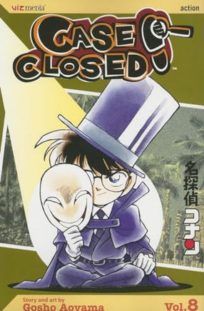 Case Closed Vol 8 Manga - The Mage's Emporium Viz Media Used English Manga Japanese Style Comic Book
