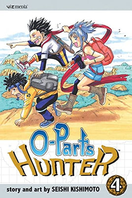 O-Parts Hunter Vol 3 Manga - The Mage's Emporium Viz Media Used English Manga Japanese Style Comic Book