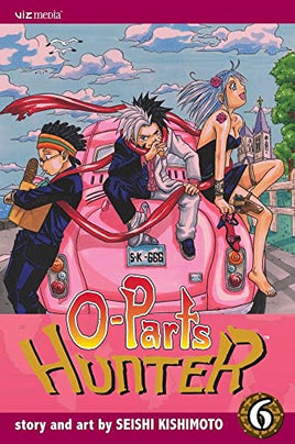 O-Parts Hunter Vol 6 Manga - The Mage's Emporium Viz Media Used English Manga Japanese Style Comic Book