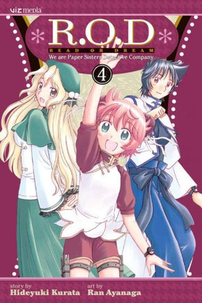 R.O.D. Vol 4 manga cover