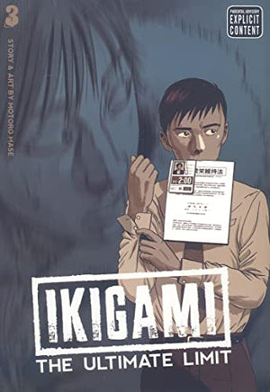 Ikigami The Ultimate Limit Vol 3 manga cover