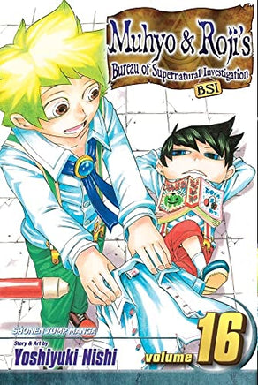 Muhyo and Roji's BSI Vol 16 Manga - The Mage's Emporium Viz Media Used English Manga Japanese Style Comic Book