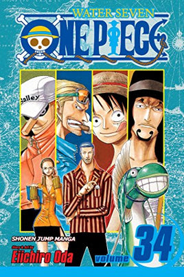 One Piece Vol 34 Manga - The Mage's Emporium Viz Media Used English Manga Japanese Style Comic Book