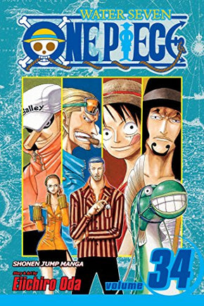 One Piece Vol 34 Manga - The Mage's Emporium Viz Media Used English Manga Japanese Style Comic Book