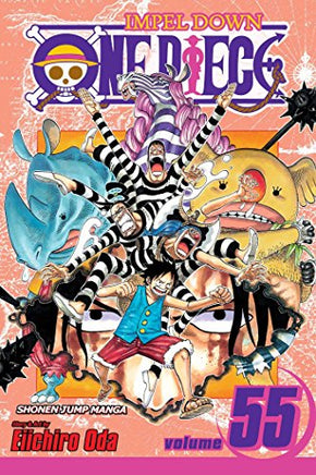 One Piece Vol 55 Impel Down Manga - The Mage's Emporium Viz Media Used English Manga Japanese Style Comic Book