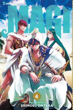 Magi Vol 4 Manga - The Mage's Emporium Viz Media Used English Manga Japanese Style Comic Book