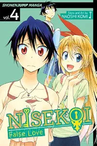 Nisekoi False Love Vol 4 Manga - The Mage's Emporium Viz Media Used English Manga Japanese Style Comic Book