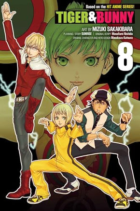 Tiger and Bunny Vol 8 manga cover