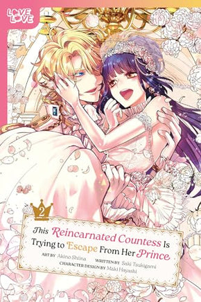 Reincarnated Countess Escape Her Prince Vol 02 - BRAND NEW CONDITION Manga - The Mage's Emporium Yen Press Used English Manga Japanese Style Comic Book