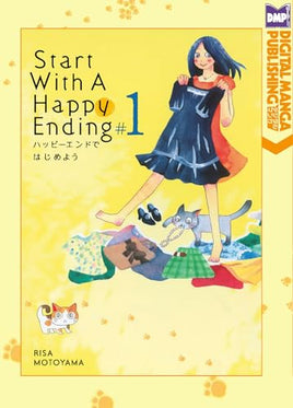 Start with a Happy Ending Vol 1 Manga - The Mage's Emporium DMP Used English Manga Japanese Style Comic Book