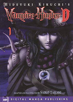 Vampire Hunter D Vol 1 manga cover