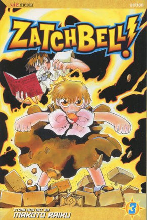 Zatch Bell! Vol 3 Manga - The Mage's Emporium Viz Media Used English Manga Japanese Style Comic Book
