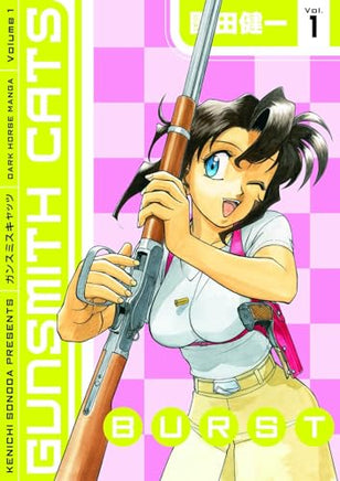 Gunsmith Cats Burst Vol 1 Manga - The Mage's Emporium Dark Horse Used English Manga Japanese Style Comic Book