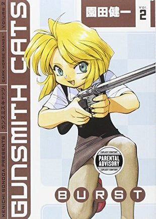 Gunsmith Cats Burst Vol 2 Manga - The Mage's Emporium Dark Horse Used English Manga Japanese Style Comic Book