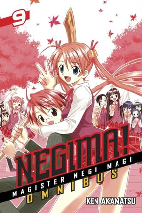Negima Omnibus Vol 9 manga cover