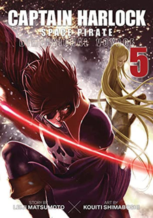 Captain Harlock Space Pirate Dimensional Voyage Vol 5 manga cover