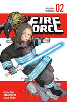 Fire Force Vol 2 Ex Library Manga - The Mage's Emporium Kodansha Used English Manga Japanese Style Comic Book