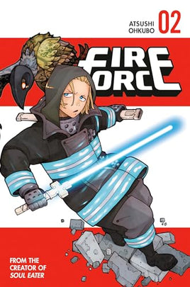 Fire Force Vol 2 Ex Library Manga - The Mage's Emporium Kodansha Used English Manga Japanese Style Comic Book