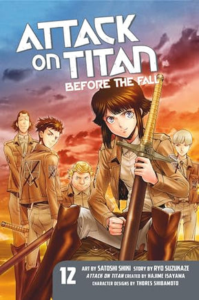 Attack on Titan Before the Fall Vol 12 manga cover