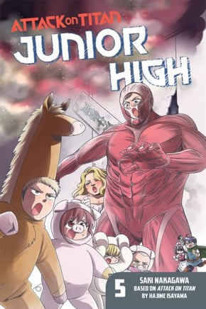 Attack on Titan Junior High Vol 5 manga cover