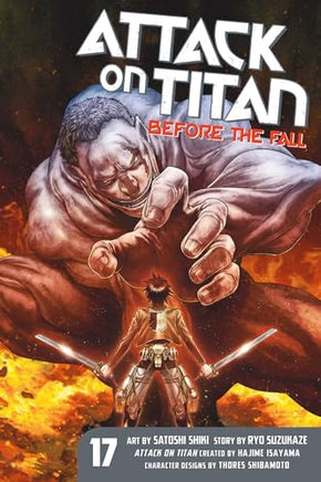 Attack on Titan Before the Fall Vol 17 manga cover