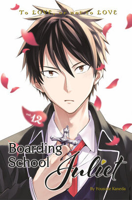 Boarding School Juliet Vol 12 manga cover by Yousuke Kaneda
