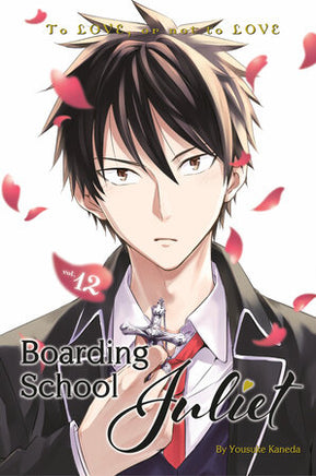 Boarding School Juliet Vol 12 manga cover by Yousuke Kaneda