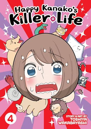 Happy Kanako's Killer Life Vol 4 manga cover