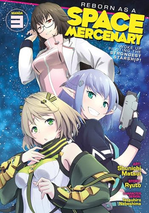 Reborn as a Space Mercenary Vol 3 Manga Manga - The Mage's Emporium Seven Seas Used English Manga Japanese Style Comic Book