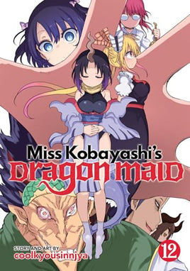 Miss Kobayashis Dragon Maid Vol 12 manga cover