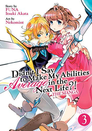 Didn't I Say To Make My Abilities Average in the Next Life?! Vol 3 Manga Manga - The Mage's Emporium Seven Seas Used English Manga Japanese Style Comic Book