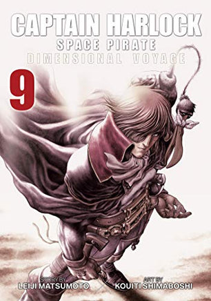 Captain Harlock Space Pirate Dimensional Voyage Vol 9 manga cover