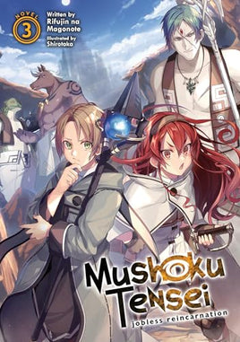 Mushoku Tensei Jobless Reincarnation Light Novel Vol 3 Light Novel - The Mage's Emporium Seven Seas Used English Light Novel Japanese Style Comic Book
