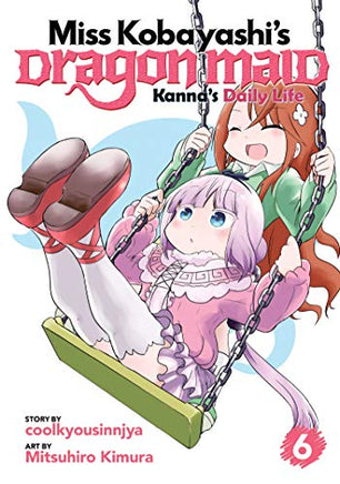 Miss Kobayashi's Dragon Maid Kanna's Daily Life Vol 6 Manga - The Mage's Emporium Seven Seas Used English Manga Japanese Style Comic Book
