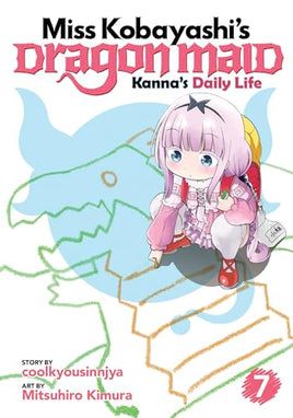 Miss Kobayashi's Dragon Maid Kanna's Daily Life Vol 7 Manga - The Mage's Emporium Seven Seas Used English Manga Japanese Style Comic Book