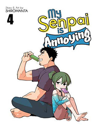 My Senpai Is Annoying Vol 4 manga cover