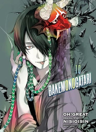 Bakemonogatari Vol 10 manga cover