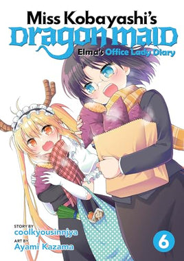 Miss Kobayashi's Dragon Maid Elma's Office Lady Diary Vol 6 Manga - The Mage's Emporium Seven Seas Used English Manga Japanese Style Comic Book