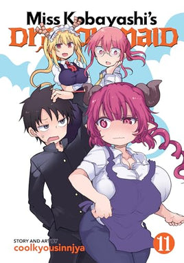 Miss Kobayashi's Dragon Maid Vol 11 Manga - The Mage's Emporium Seven Seas Used English Manga Japanese Style Comic Book
