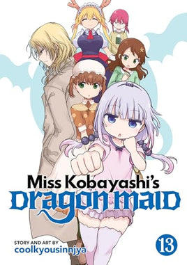 Miss Kobayashis Dragon Maid Vol 13 - BRAND NEW CONDITION Manga - The Mage's Emporium Seven Seas Used English Manga Japanese Style Comic Book
