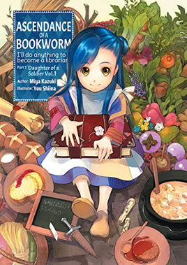 Ascendance of a Bookworm Part 1 Daughter of a Soldier Vol 1 Light Novel Light Novel - The Mage's Emporium J-Novel Club Used English Light Novel Japanese Style Comic Book