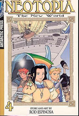 Neotopia Vol 4 manga cover