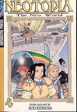 Neotopia Vol 4 manga cover