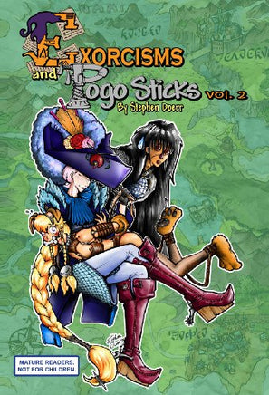 Xorcisms and Pogo Sticks Vol 2 Manga - The Mage's Emporium Yaoi Used English Manga Japanese Style Comic Book