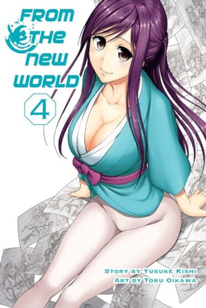 From The New World Vol 4 Manga - The Mage's Emporium Vertical Used English Manga Japanese Style Comic Book