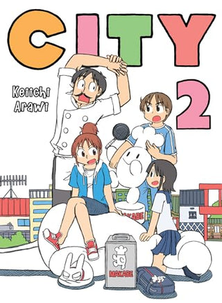 City Vol 2 manga cover