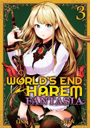 World's End Harem Fantasia Vol 3 manga cover