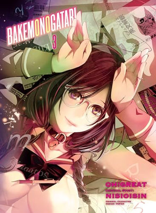 Bakemonogatari Vol 3 Manga - The Mage's Emporium Vertical Used English Manga Japanese Style Comic Book